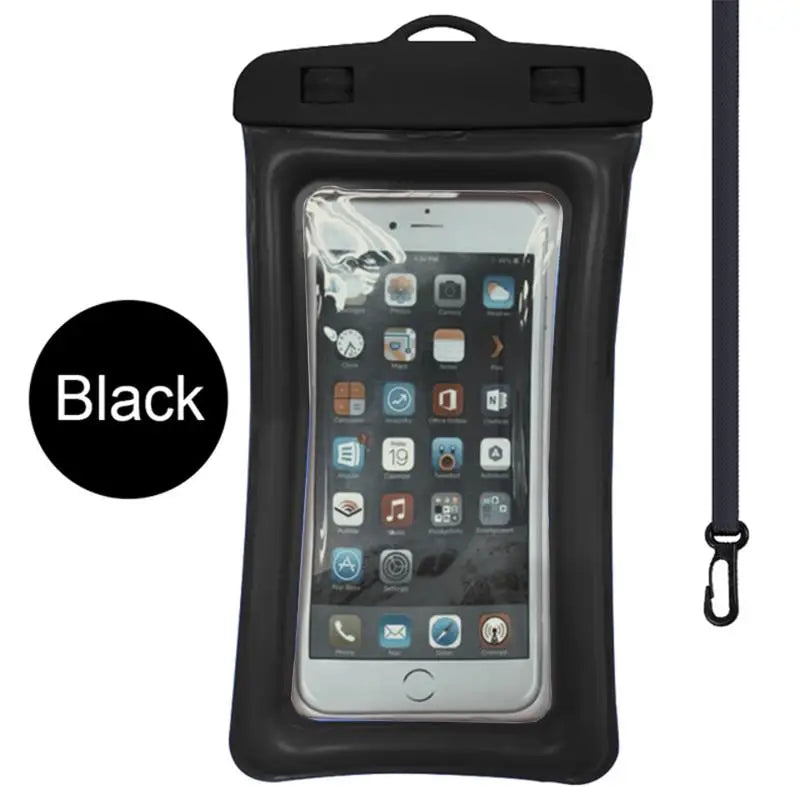 Floating Airbag Waterproof  Outdoor Swimming Bag Phone Case For iPhone Samsung Xiaomi Redmi Huawei  Phones Bag Protector Cover