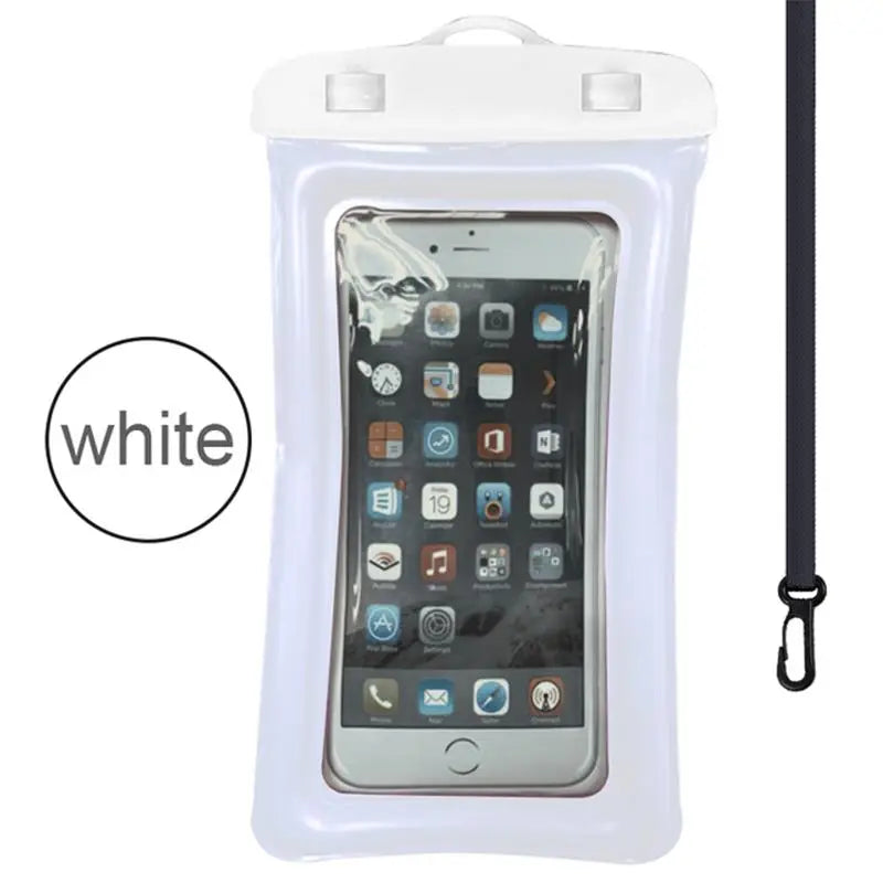Floating Airbag Waterproof  Outdoor Swimming Bag Phone Case For iPhone Samsung Xiaomi Redmi Huawei  Phones Bag Protector Cover