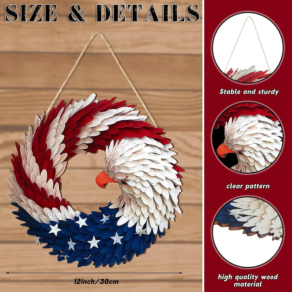 American Eagle Wreath