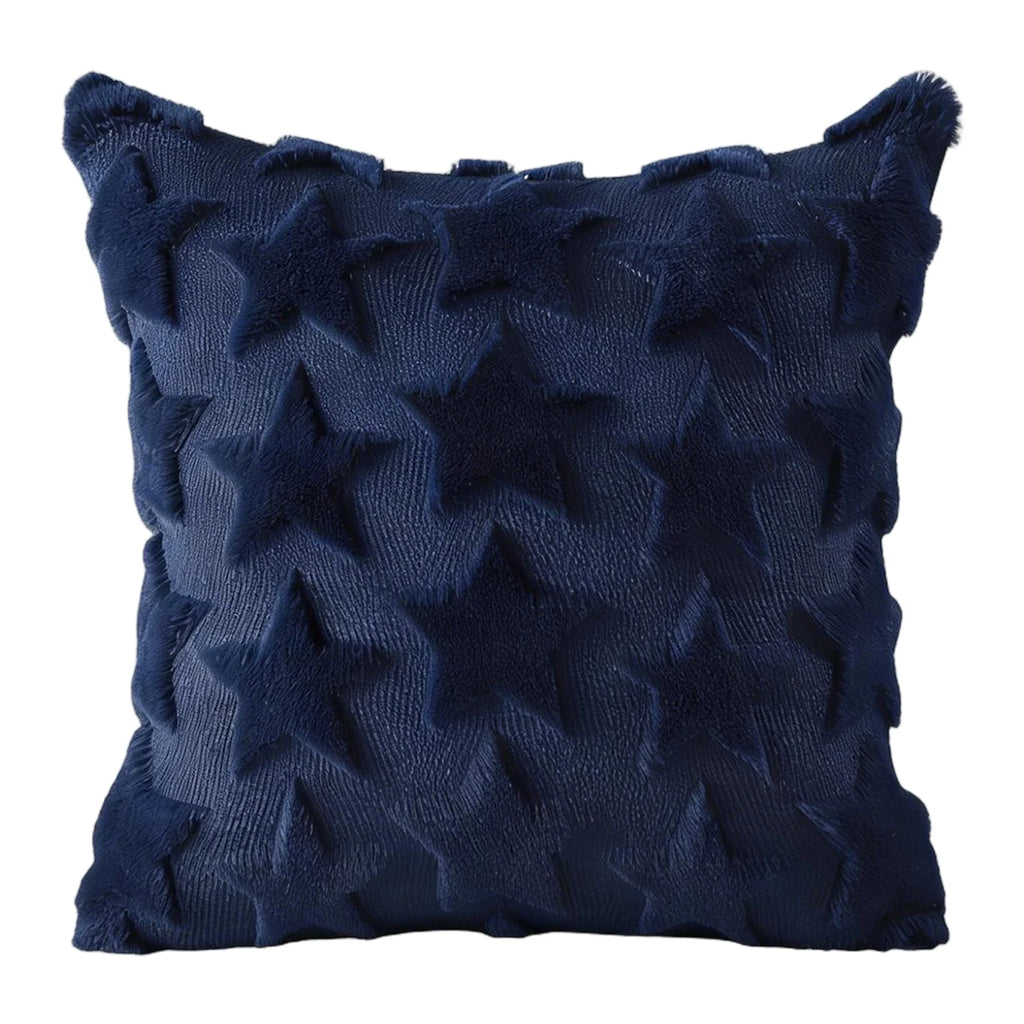 45x45cm Patriotic Star Quilted Throw Pillow Covers Independence Day USA Decor Red Blue White 5 Styles Cushion Cases Home