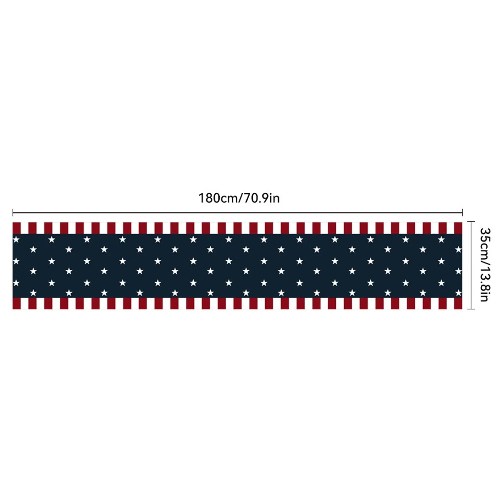 Independence Day 4th Of July Table Runner Table Runners For Dinner Holiday Party Kitchen Decor American Flag Table Room Decors