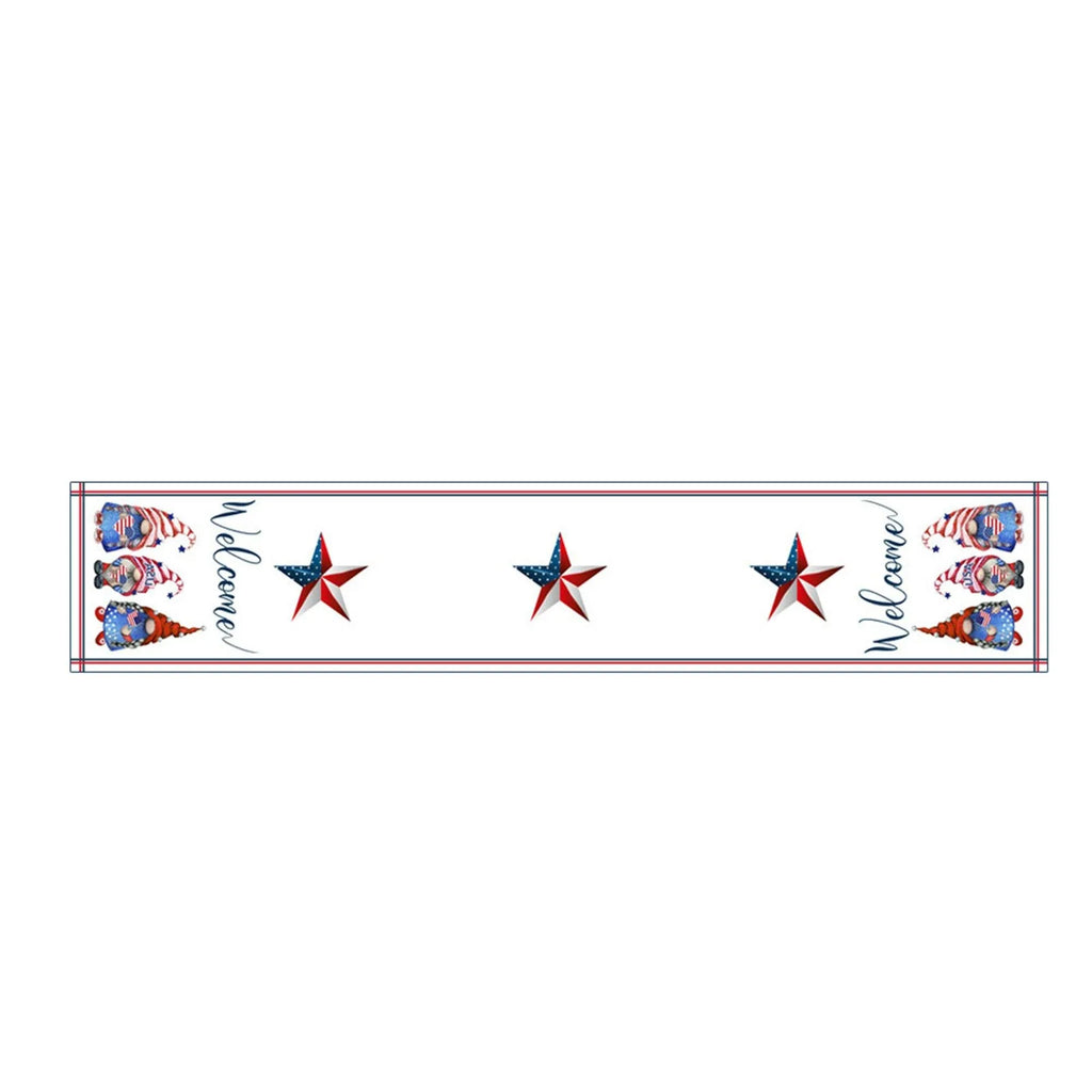 Independence Day 4th Of July Table Runner Table Runners For Dinner Holiday Party Kitchen Decor American Flag Table Room Decors