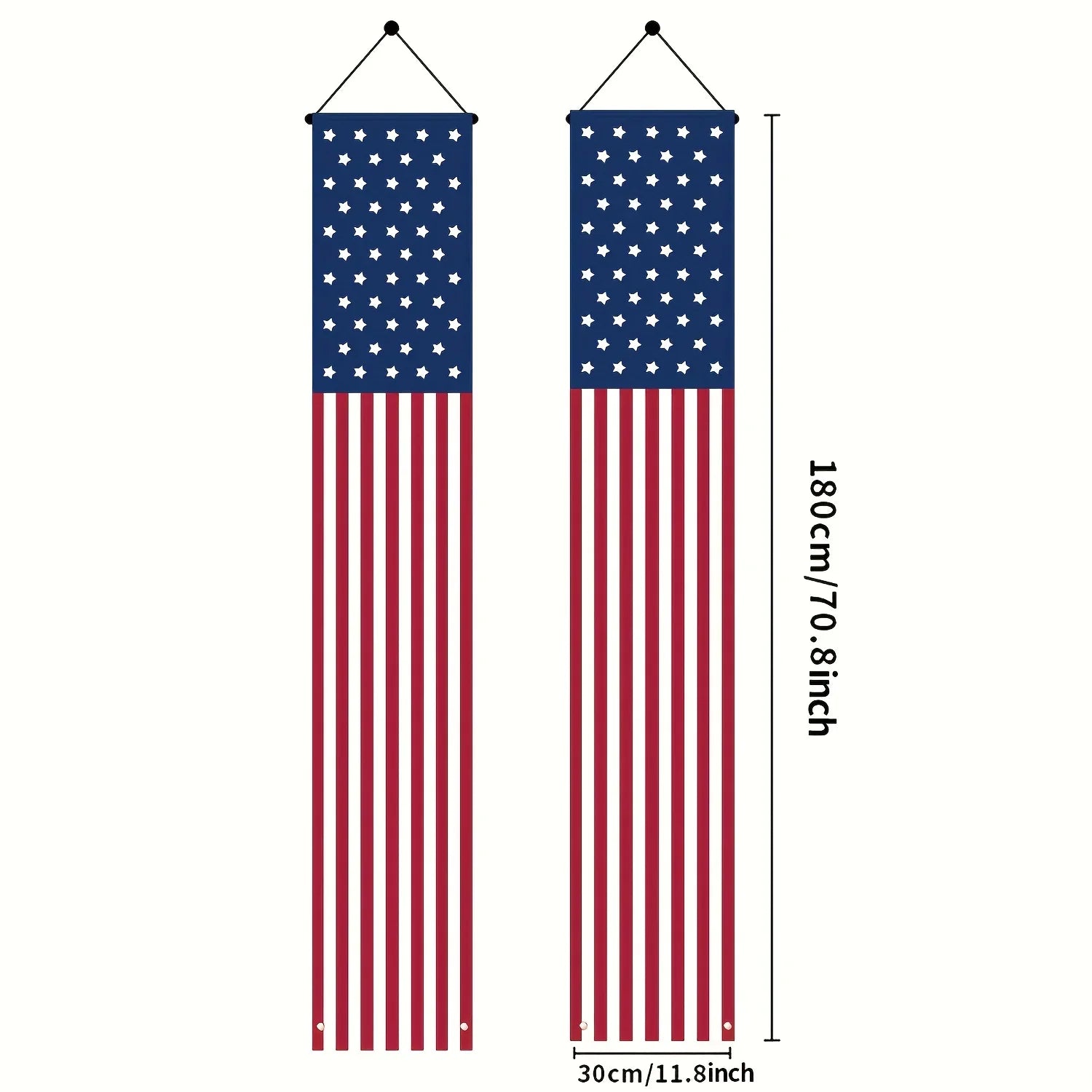 Patriotic Porch Banners Set