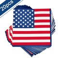 USA Theme Party Decorations American Flag Tattoo Sticker,flag Plates,banner,cups 4th Of July Independence Day Patriotic Supplies