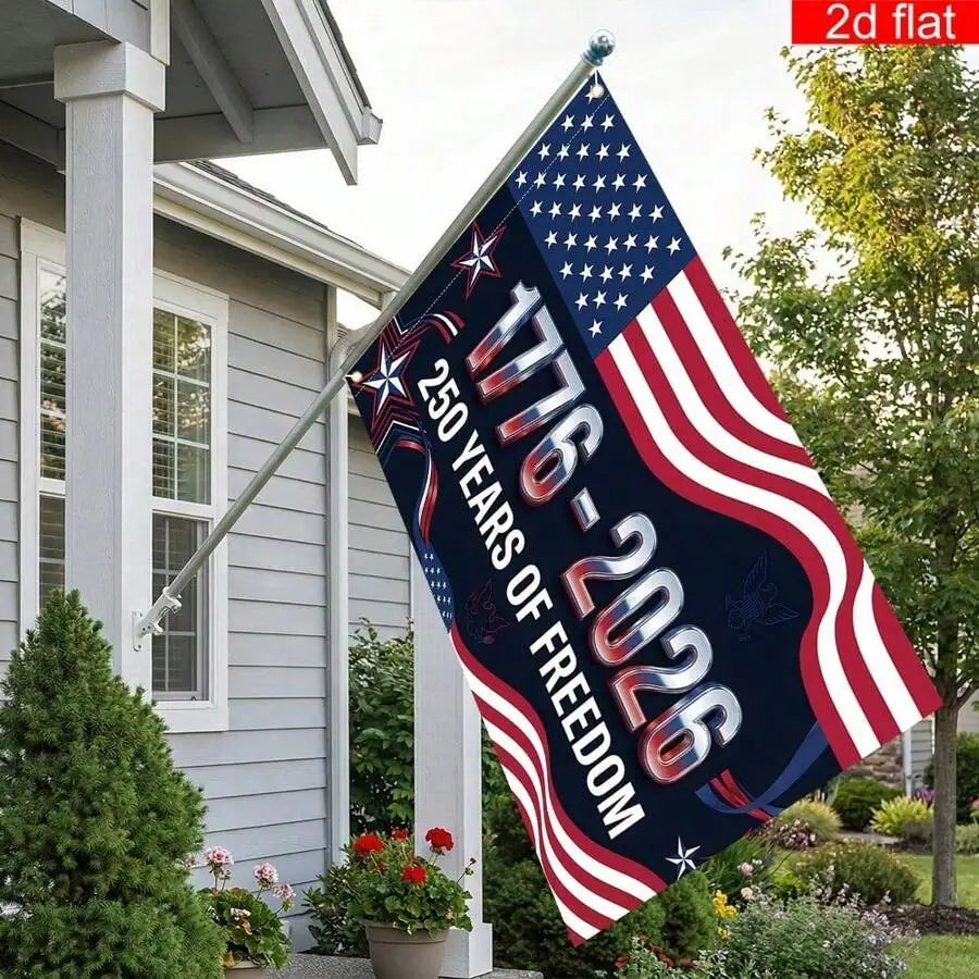 Stars & Stripes Celebration Flag