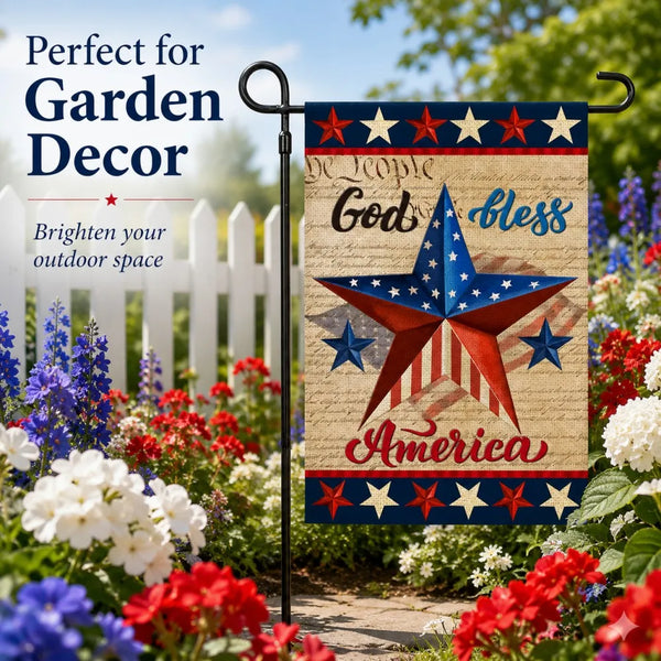 Patriotic Garden Flag Delight
