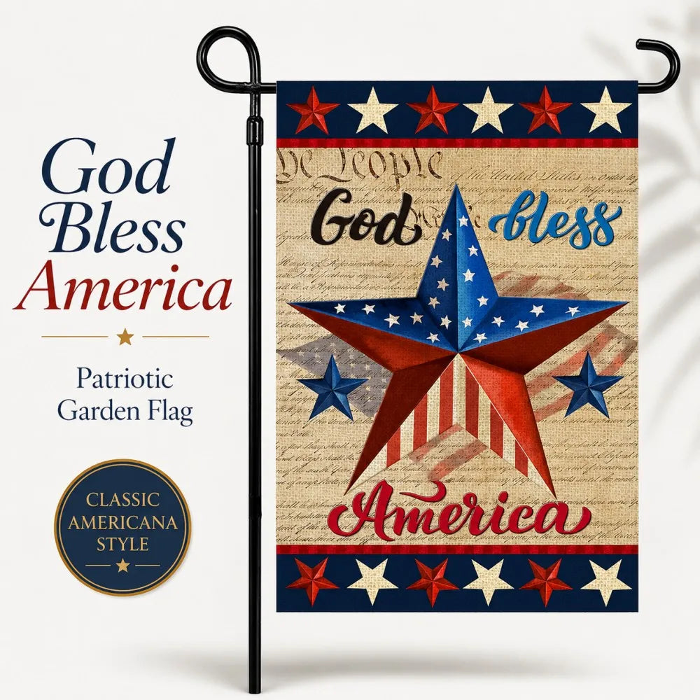Patriotic Garden Flag Delight