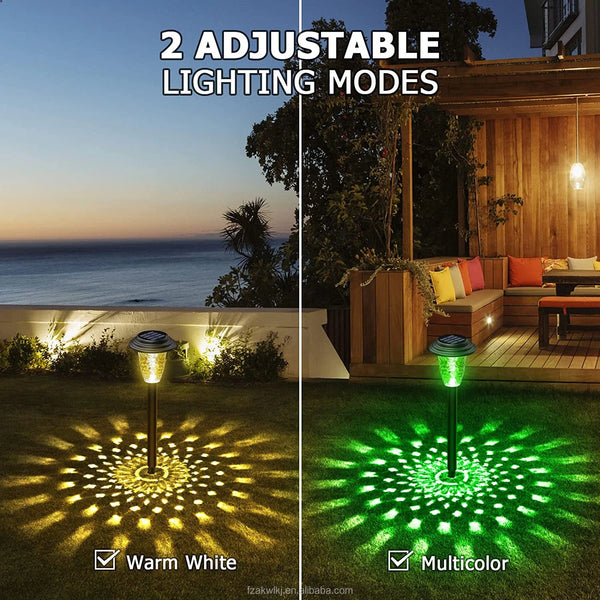 Colorful Solar Garden Lamps
