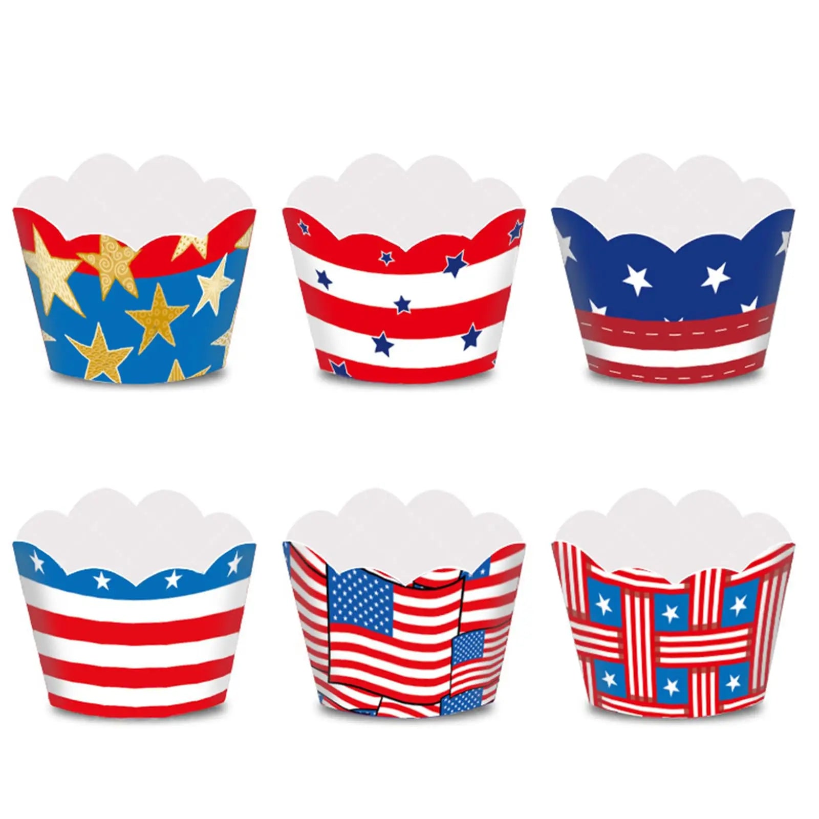 USA Theme Party Decorations American Flag Tattoo Sticker,flag Plates,banner,cups 4th Of July Independence Day Patriotic Supplies