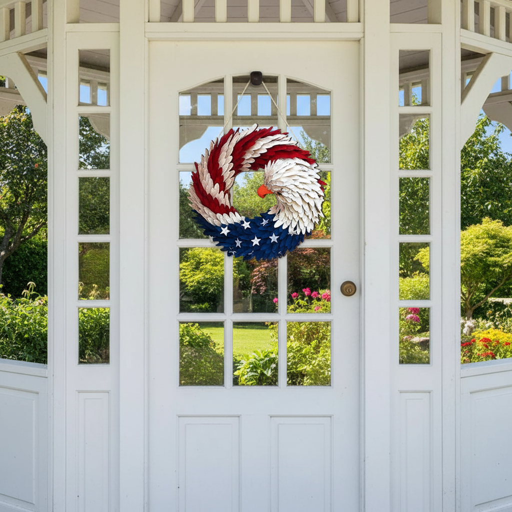 American Eagle Wreath