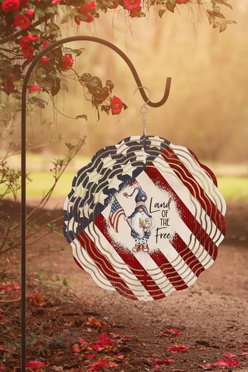 USA Freedom Wind Spinner