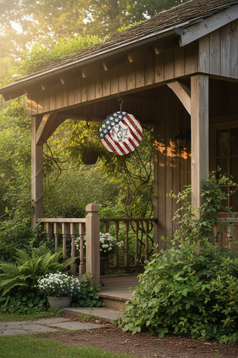 USA Freedom Wind Spinner