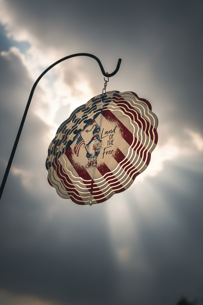 USA Freedom Wind Spinner