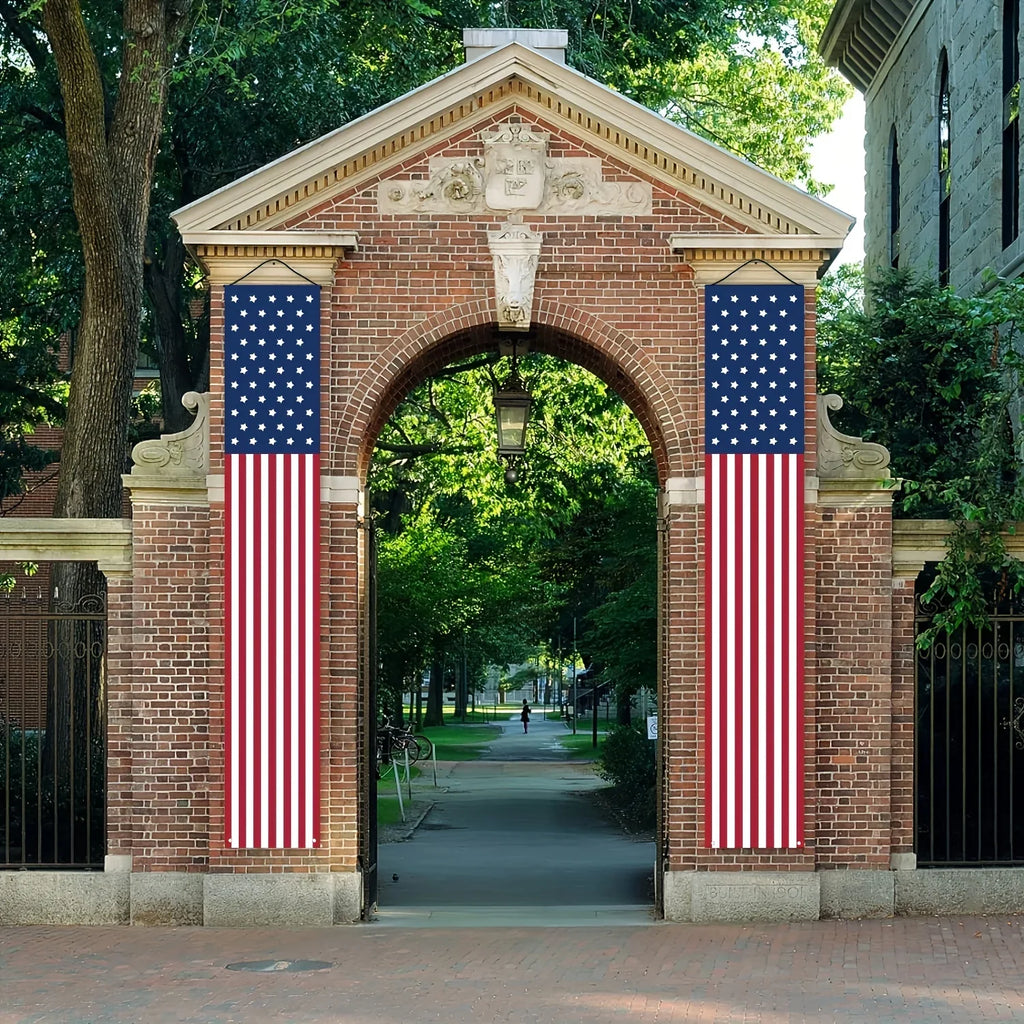 Patriotic Porch Banners Set