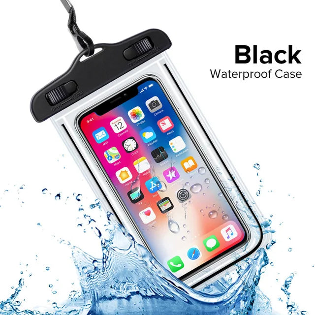 Waterproof Phone Case Swimming Water Proof Bag Universal Underwater Phone Protector Pouch PV Cover for iPhone 12 Pro Xs Max XR X