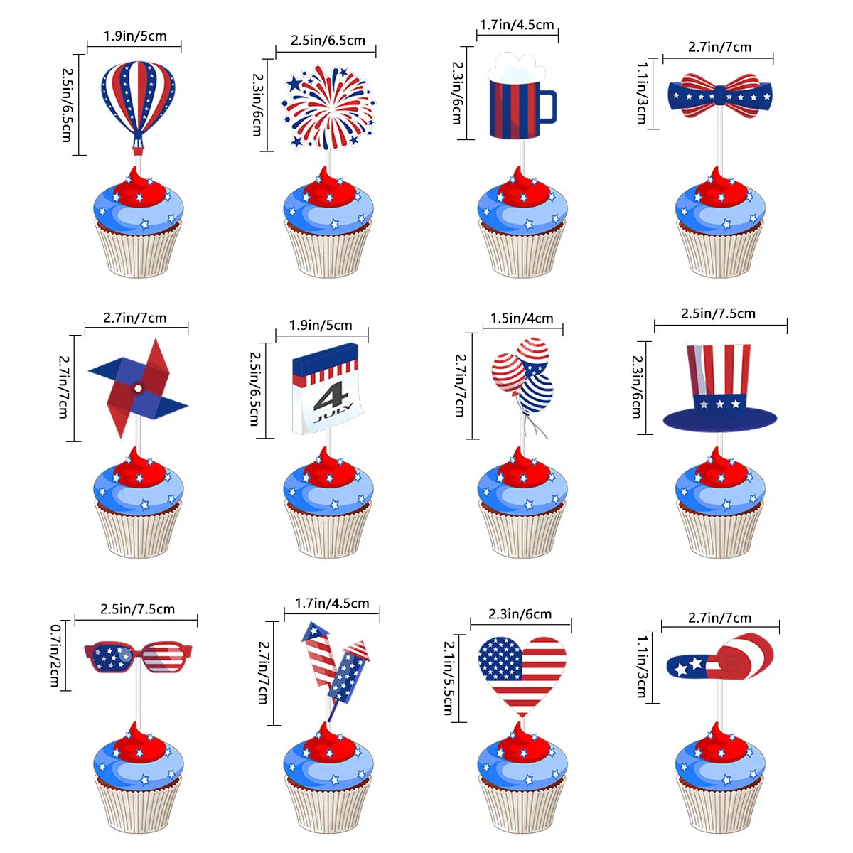 USA Theme Party Decorations American Flag Tattoo Sticker,flag Plates,banner,cups 4th Of July Independence Day Patriotic Supplies