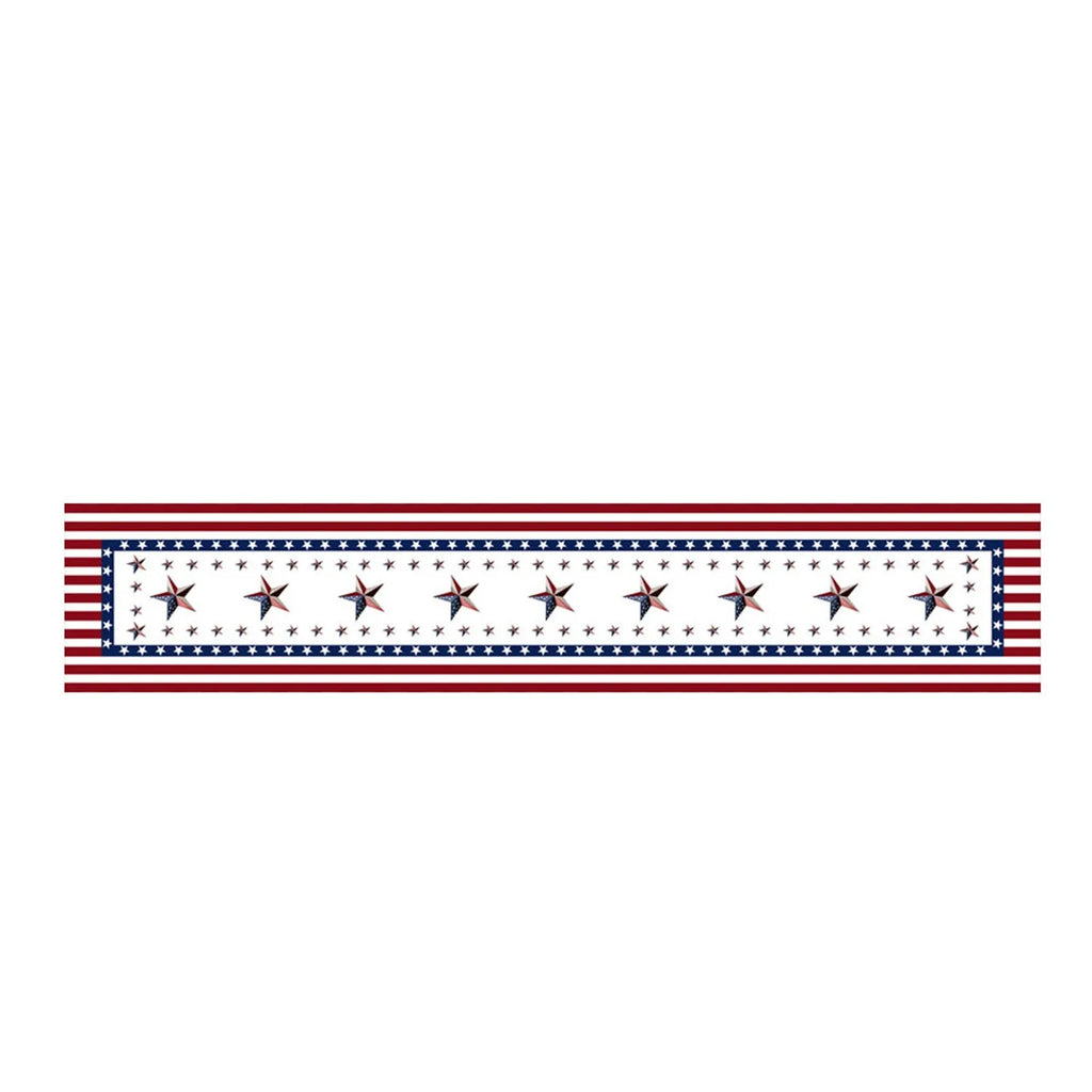 Independence Day 4th Of July Table Runner Table Runners For Dinner Holiday Party Kitchen Decor American Flag Table Room Decors